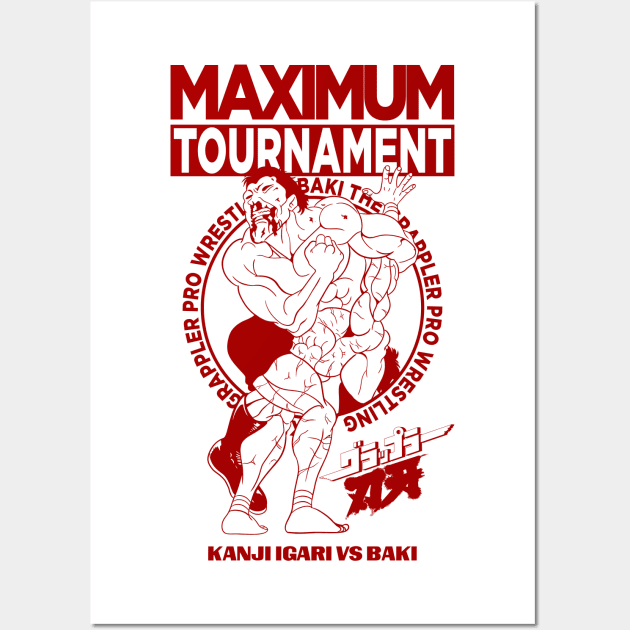 MAXIMUM TOURNAMENT Wall Art by jorgejebraws